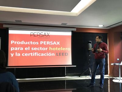 Persax participa en la V Conferencia BioEconomic® Certificación LEED® con sus soluciones para el sector hotelero