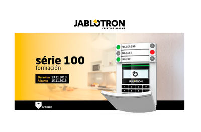 Nueva edición de la formación del sistema Jablotron Série 100
