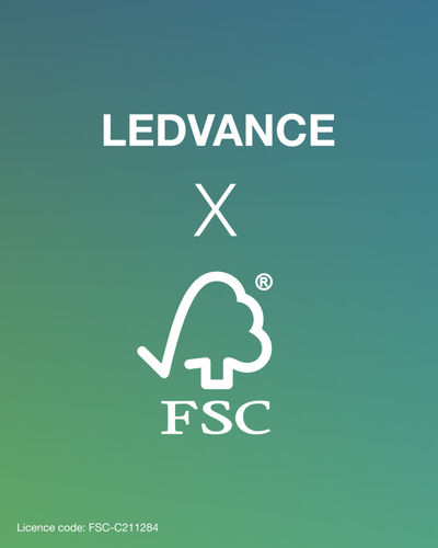 LEDVANCE obtiene la certificación FSC y refuerza su apuesta por envases sostenibles en Europa