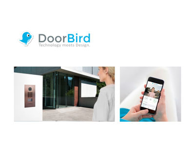Con DoorBird, responda a su puerta desde cualquier parte del mundo