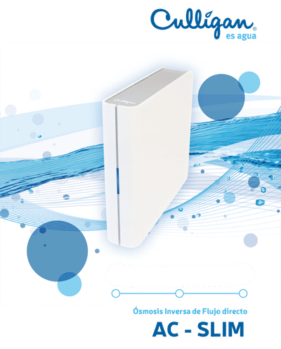 ¡Última tecnología Culligan! Ósmosis inversa gama Aqua-Cleer SLIM
