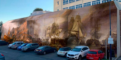 Grupo Resa participa en una gran obra de arte urbano en Gibraltar