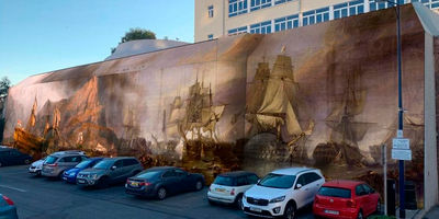 Grupo Resa participa en una gran obra de arte urbano en Gibraltar