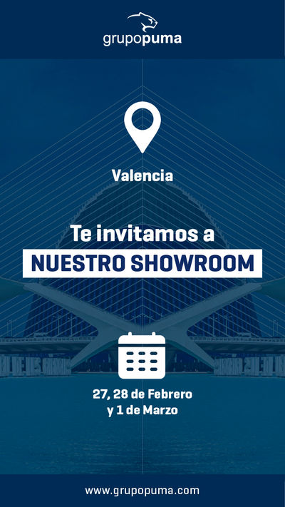 Descubre las novedades de Grupo Puma en su showroom de Valencia