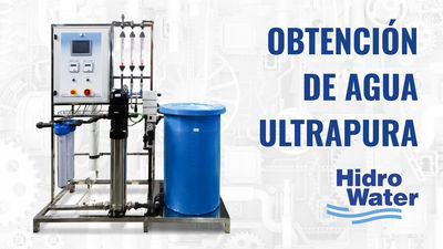 Hidro-Water instala un sistema de ósmosis inversa para producir agua ultrapura con conductividad inferior a 1 µS/cm