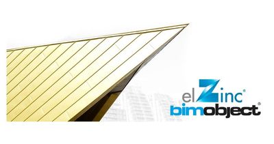 elZinc lanza sus objetos BIM.