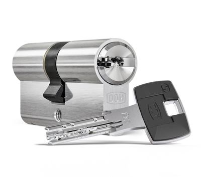 DOM-MCM incorpora una llave personalizable al cilindro de seguridad DOM Teco