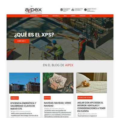 AIPEX renueva su página web
