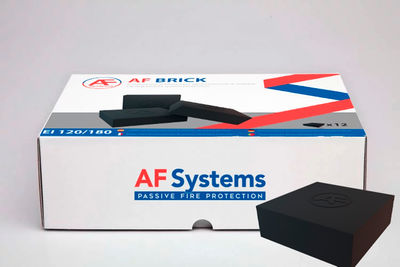 AF Brick, el nuevo ladrillo anti-incendio de AF Systems