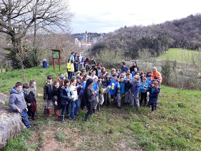 Cementos Rezola-HeidelbergCement Group celebra en Añorga el Día del Árbol