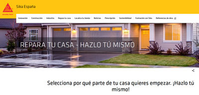 Hazlo tú mismo… con la ayuda de Sika