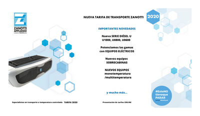 Zanotti estrena nueva tarifa de transporte 2020