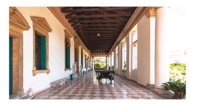 Tecnología Biodry para el saneamiento de paredes húmedas por capilaridad en la Villa Barchessa Valmarana de Mira
