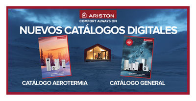 Ariston lanza su primer catálogo exclusivo de Aerotermia en formato digital y físico