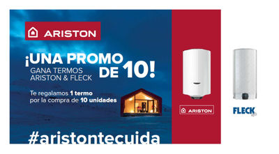 #AristonTeCuida, la nueva promoción de Ariston pensada para el instalador profesional