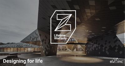 La única garantía que cubre sus proyectos en zinc-titanio de por vida es Zinc Lifetime Warranty