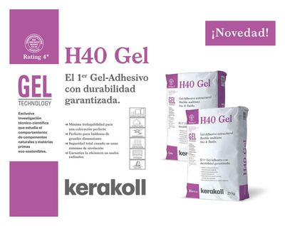 Kerakoll lanza H40® Gel