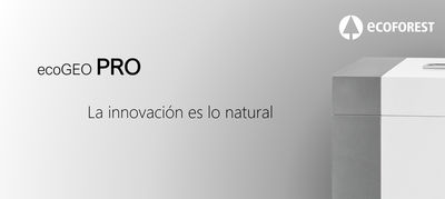 Ecoforest presenta la revolucionaria ecoGEO 1-6 PRO con refrigerante natural
