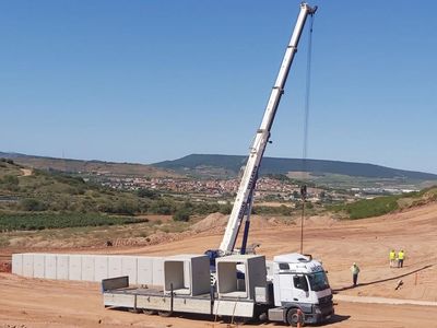 Prefabricados FORTE inicia la ejecución de las obras de drenaje mediante marcos prefabricados de 2×2 de la Ronda Sur de Logroño
