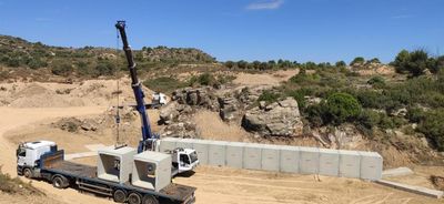 Acondicionamiento y rehabilitación en la carretera A-1412 entre Maella y Mazaleón