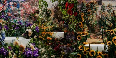 Lavabos Collaro de Villeroy & Boch, esculturas de arte que se mezclan en la atmósfera del jardín de Claude Monet