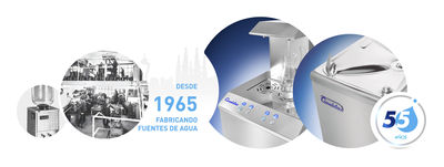 Canaletas, primer fabricante español de fuentes de agua, cumple 55 años con un marcado carácter familiar