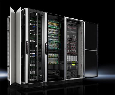 Construcción más rápida de infraestructuras Edge con el nuevo rack VX IT de Rittal