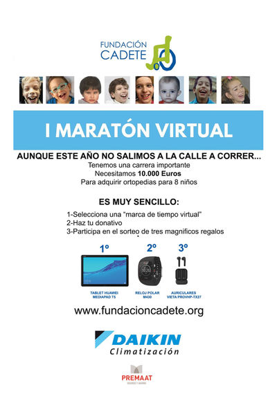 Daikin se une a la X Maratón Solidaria organizada por la Fundación Cadete
