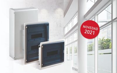 IDE Electric lanza la serie Gold de cajas de distribución IP40, nuevo diseño con gran facilidad de montaje