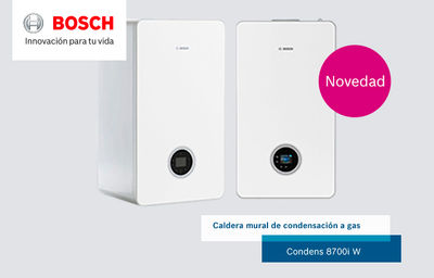 Bosch Comercial e Industrial presenta su nueva caldera Condens 8700i W