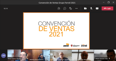 El Grupo Ferroli celebra su convención de ventas 2021 de forma telemática