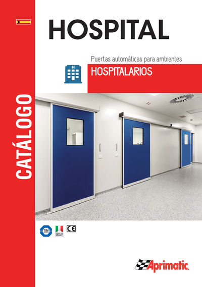 Nuevo catálogo de puertas hospitalarias Aprimatic