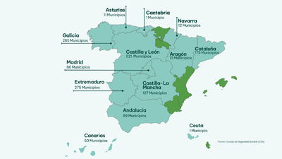 Nueva normativa exige controlar el gas radón en centros de trabajo de casi 1.700 municipios