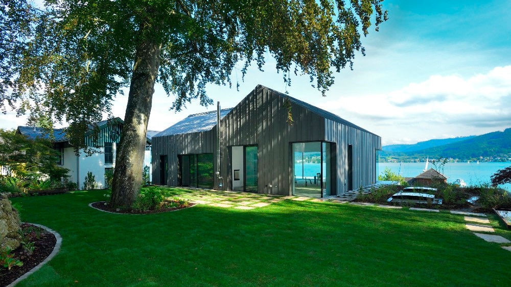 La casa de zinc junto al lago, calidad de vida muy envidiable |  