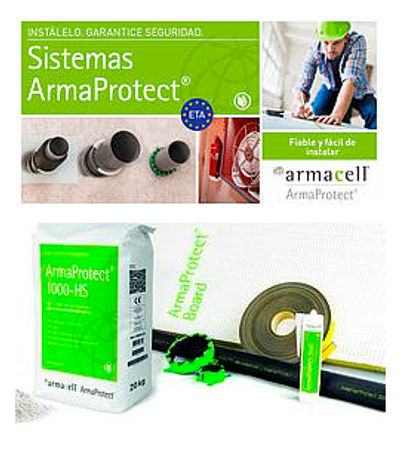 Armacell presenta ArmaProtect®, su nuevo sistema de protección pasiva contra el fuego