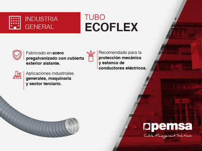 Descubre el Tubo ECOFLEX de Pemsa, la solución para la protección del cableado en varios sectores