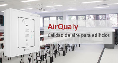 E-Controls desarrolla AirQualy, la nueva familia de sensores para medir la calidad de aire en edificios