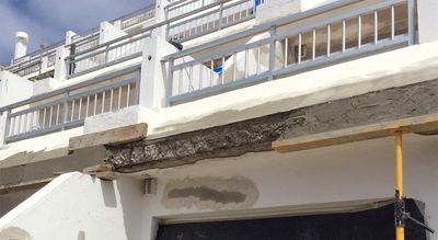 Un 40% de las edificaciones presentan daños en sus estructuras de hormigón armado, según datos de Propamsa