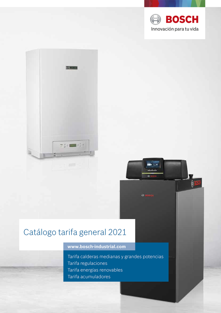 Bosch Comercial e Industrial lanza su tarifa general de calefacción 2021 |  Construnario.com