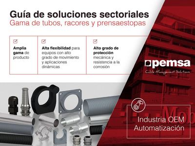 Descubre la amplia gama de tubos para la Industria OEM y de automatización de PEMSA