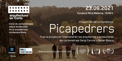 "Picapedrers" abre el ciclo de cortometrajes sobre tendencias en la arquitectura contemporánea que se proyecta en Mallorca