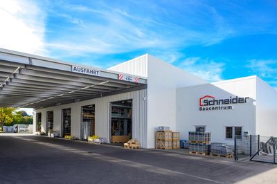 OHRA diseña una nave autoportante para Schneider Baucentrum