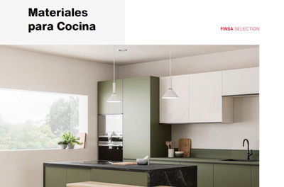 FINSA SELECTION, el primer catálogo digital interactivo con una selección de soluciones para cocinas FINSA