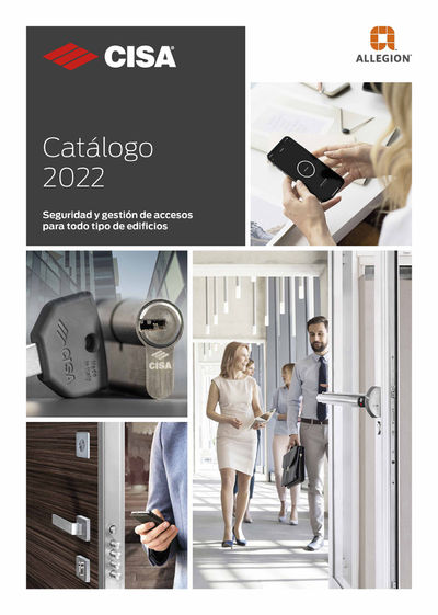 Nueva edición del catálogo CISA 2022. Seguridad y gestión de accesos para todo tipo de edificios