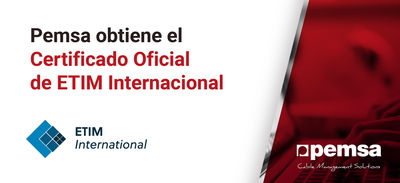 Pemsa consigue el Certificado Oficial de ETIM Internacional