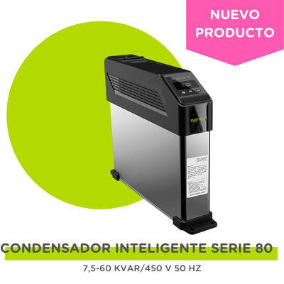 Condensador Inteligente Serie 80 de Aener Energía, fácil y versátil