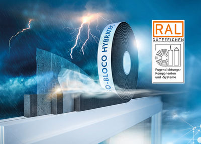 ISO-BLOCO HYBRATEC recibe la marca de calidad RAL "Componentes y sistemas de sellado de juntas" 