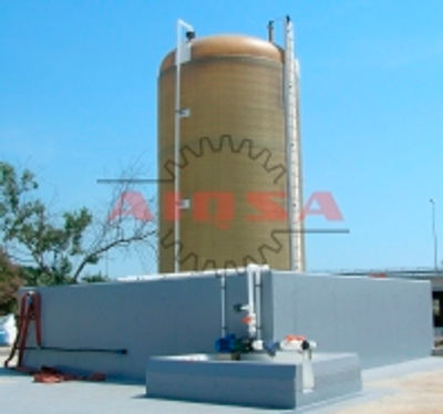 AIQSA, especialista en la fabricación de depósitos de almacenamiento y de tanques de proceso para productos corrosivos APQ-006
