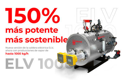 VYC Industrial presenta la caldera ELV 1000, rendimiento y sostenibilidad