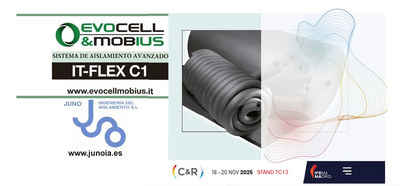 Evocell & Mobius y Juno Ingeniería del Aislamiento estarán presentes en C&R 2025